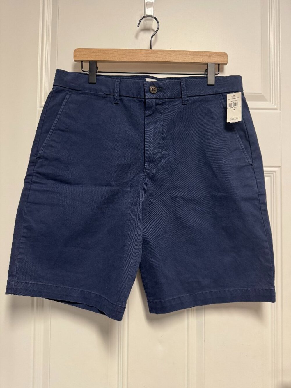 Men's Gap Vintage Casual Navy Shorts, 33" W, 10" L, NWT